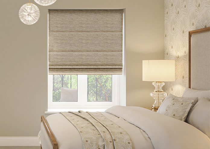 Mirdif, Speckled Hen - Motorised Roman Blind - Image 3